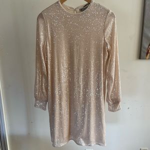 H&M sequin dress. Size S. New with tags.